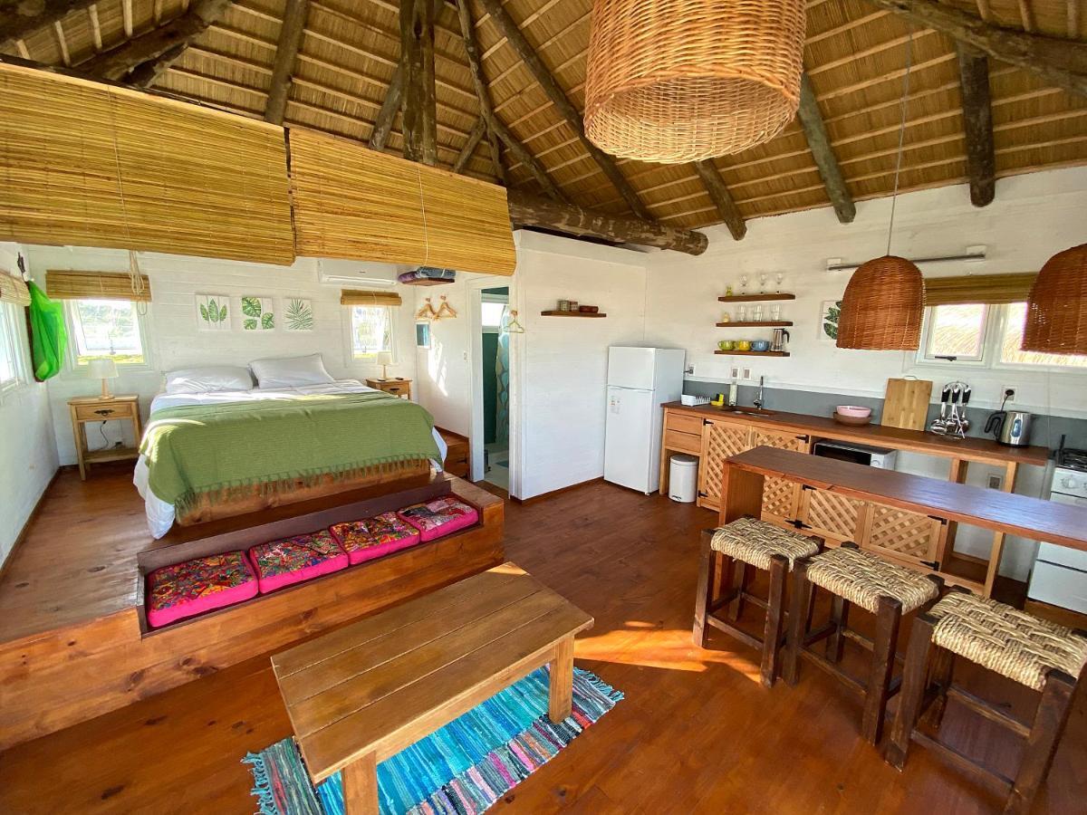 Cabanas Punta Papaya Punta Del Diablo Exterior foto