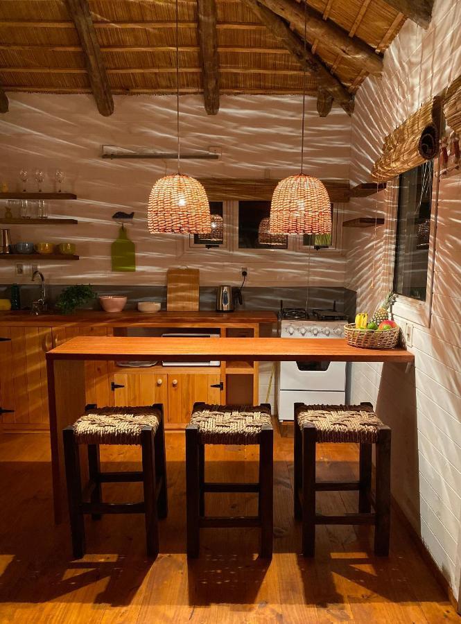 Cabanas Punta Papaya Punta Del Diablo Exterior foto